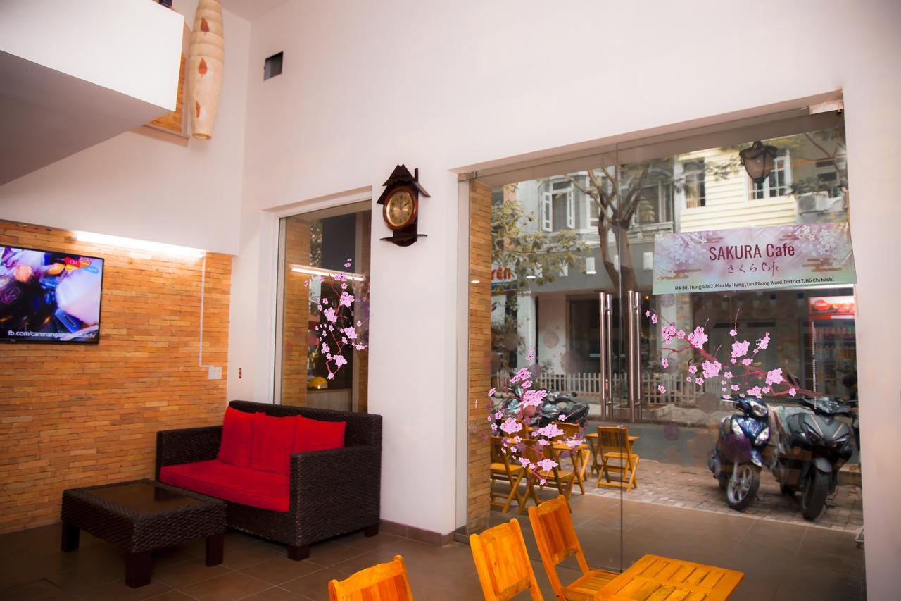 Sakura Cafe Leilighet Ho Chi Minh-byen Eksteriør bilde