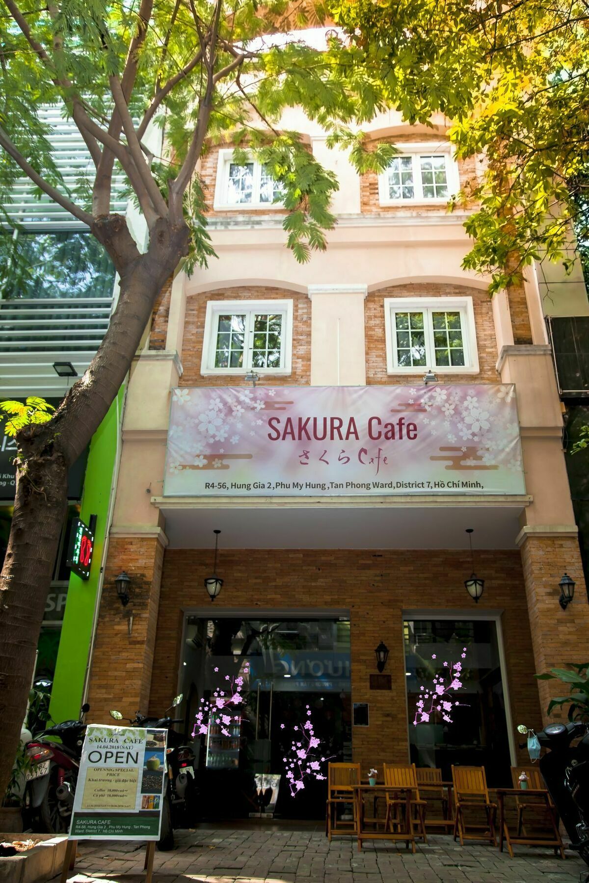 Sakura Cafe Leilighet Ho Chi Minh-byen Eksteriør bilde